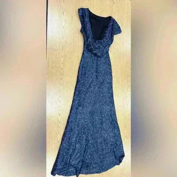 SORELLA VITA Elegant Blue Gown - Picture 2 of 8